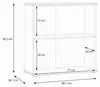 Forte GANYMEDE Kommode 80, minimalistische Kommode, Produktbild-Vorschau 7