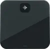 A top-down view of a black Fitbit Aria Air smart scale. Produktbild-Vorschau