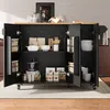Sweiko îlot de cuisine, chariot de repas avec veines de Voir les images du produit 2