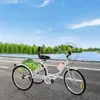 Vélo pliable à trois roues de 24 pouces pour adultes, avec Voir les images du produit 3