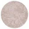 Hochflor Teppich Rund Wohnzimmer Shaggy Langflor Kunstfell Produktbild-Vorschau 5