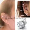Magnet Ohrringe Set für Herren Damen, Edelstahl Zirkonia Produktbild-Vorschau 2
