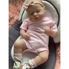 48 cm noworodek, reborn, Loulou, śpiąca, realistyczna skóra Podgląd zdjęcia produktu 4