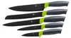 5tlg. Messerset KING® CARBON GREEN LINE Edelstahl Produktbild-Vorschau 1