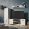 Šatní skříň FAUSKE - 2 zásuvky - bílá - šířka 40 cm, výška Náhled obrázku produktu 5