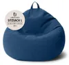 URBANARA Sitzsack 185l blau Basic-Comfort Produktbild-Vorschau 3