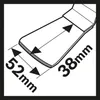 Raschietto HCS ATZ 52 SFC, flessibile, 52 x 38 mm, Anteprima dell’immagine prodotto 8