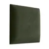 A close-up view of a single green upholstered wall panel, presented against a white background. Anteprima dell’immagine prodotto