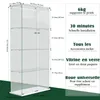 Vitrine réfrigérée INONEFT en verre avec éclairage LED, 2 Voir les images du produit 2