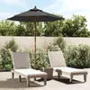 vidaXL Sonnenschirm mit Holzmast Anthrazit 196x231 cm Produktbild-Vorschau 2