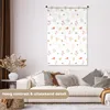 MuchoWow® Wandteppich Wandbehang Blumen - Pastell - Muster Produktbild-Vorschau 2