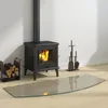Piastra in vetro per camino Trasparente 120 x 50 cm Vetro Anteprima dell’immagine prodotto 2