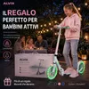 Monopattino per bambini ALVIX con ruote luminose a LED, Anteprima dell’immagine prodotto 8