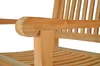 Teakholz Sessel Messina massiver wetterfester Holzsessel Produktbild-Vorschau 3