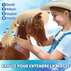PonyCycle Modèle Y Poney à roulettes marron pour enfants de Voir les images du produit 3