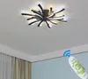LED Deckenleuchte XW062-9Black 90cm  mit Fernbedienung Produktbild-Vorschau 1