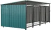 Kondela Voliera pro psa Dogny Typ 6 256x125x100 cm - tmavě Náhled obrázku produktu 1