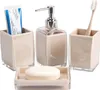 Avizar, ensemble d'accessoires de salle de bain 4 pièces : Voir les images du produit 1