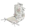 Cuscino per lettino - Grigio cervo - Peluche a quadretti - Anteprima dell’immagine prodotto 2