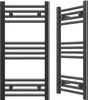 Granitan | Badheizkörper Breno - 40x80 cm - Schwarz - Produktbild-Vorschau 1