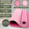 RE:SPORT Yogamatte Rosa 183x61cm Fitnessmatte Produktbild-Vorschau 7