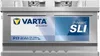 A Varta Dynamic SLI starter battery is shown against a light gray background. Anteprima dell’immagine prodotto
