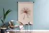 MuchoWow® Wandteppich Wandbehang Sommer - Pflanze - Rosa Produktbild-Vorschau 5