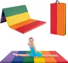 COSTWAY skladacia gymnastická podložka, 180 x 120 cm mäkká Náhľad obrázku produktu 1