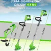 Akku-Rasentrimmer, 2-in-1 Faltbarer Kabelloser Produktbild-Vorschau 8