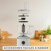 Moulinex Easy Force FP242B10, Weiß, Drehregler, 800 W, 230 Produktbild-Vorschau 4