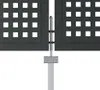 vidaXL Záhradná brána antracitová 300x150 cm oceľ Náhľad obrázku produktu 5