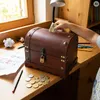 HMF Spardose aus Holz, kleine Schatztruhe mit dekorativem Produktbild-Vorschau 6