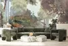 Muralo Selbstklebende Fototapete PFAU Bäume Ornamente Produktbild-Vorschau 5