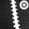 Ochranná podložka na podlahu 6dílná podložka na puzzle Náhled obrázku produktu 7