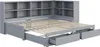 Merax Massivholzbett 90x190/180x190 cm mit Ausziehbett, Produktbild-Vorschau 7