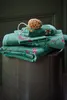 Pip Studio Les Fleurs Duschtuch Farbe Grün Größe 55x100cm Produktbild-Vorschau 2
