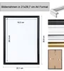 3er 5er Set Classic Leichter Kunststoff  Bilder Foto Rahmen Produktbild-Vorschau 6