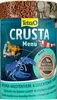 A product package for aquarium food, featuring images of crustaceans. Produktbild-Vorschau