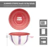 Summer Stripes 6er Set Snack- & Dip-Schälchen 12cm 220ml 6 Produktbild-Vorschau 6