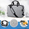 SITHON Umhängetasche für Laptop Grau 41 x 28 x 11 cm Produktbild-Vorschau 4