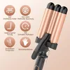 Lockenstab 3 Fässer Welleneisen Keramik Mermaid Hair Waver Produktbild-Vorschau 3