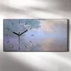 Wandkunst Leinwand Bild Uhr Geräuschlos Kunstdruck 60x30 Produktbild-Vorschau 2