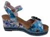 Laura Vita Laura Vita Keilsandalette Blau Produktbild-Vorschau 2