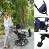 4 in 1 Baby-Dreirad Kinderdreirad Lenkstange Fahrrad Baby Produktbild-Vorschau 2