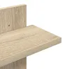 vidaXL Wandregal Sonoma-Eiche 48,5 x 15 x 101 cm Produktbild-Vorschau 7