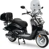 Motorroller 50 ccm Burnout EasyCruiser Schwarz Metallic 45 Produktbild-Vorschau 5