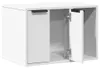 vidaXL Cestino Bianco 60x40x40 cm Materiale a base di legno Anteprima dell’immagine prodotto 4