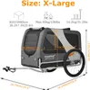 DOGGYHUT® Premium XL Hundefahrradanhänger Hundeanhänger Produktbild-Vorschau 6