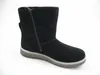 A black boot with a gray sole is shown against a white background. Produktbild-Vorschau