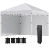 Outsunny Faltpavillon 2,97 x 2,97 m, Pavillon mit Produktbild-Vorschau 1